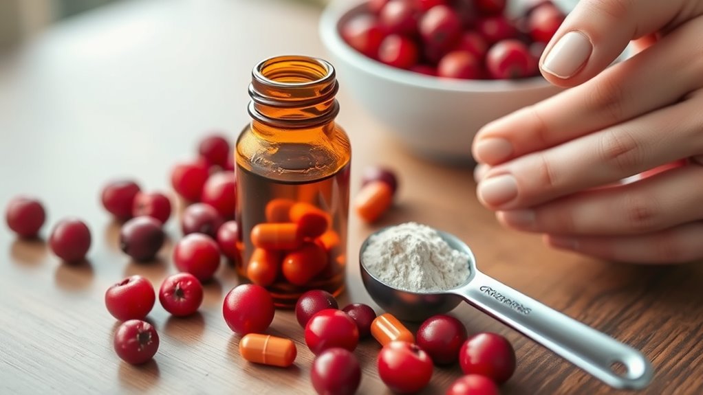 cranberry pac dosage considerations