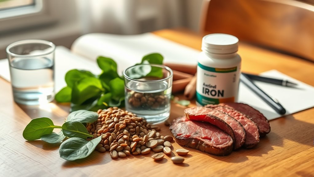 evaluate iron supplement necessity