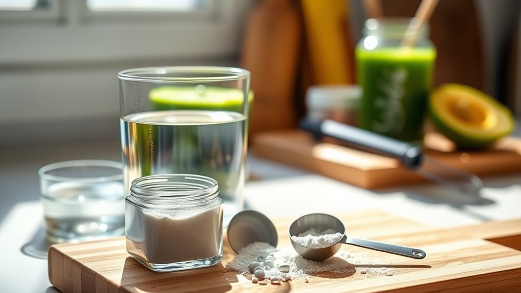 follow dosage and hydration guidelines