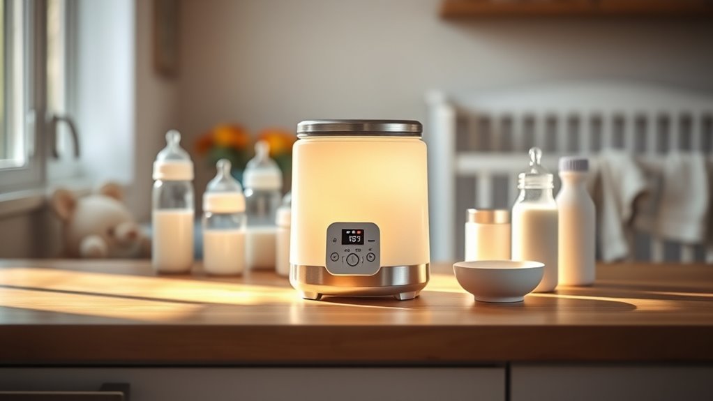 efficient safe milk warming